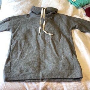 J crew gray sweatshirt
